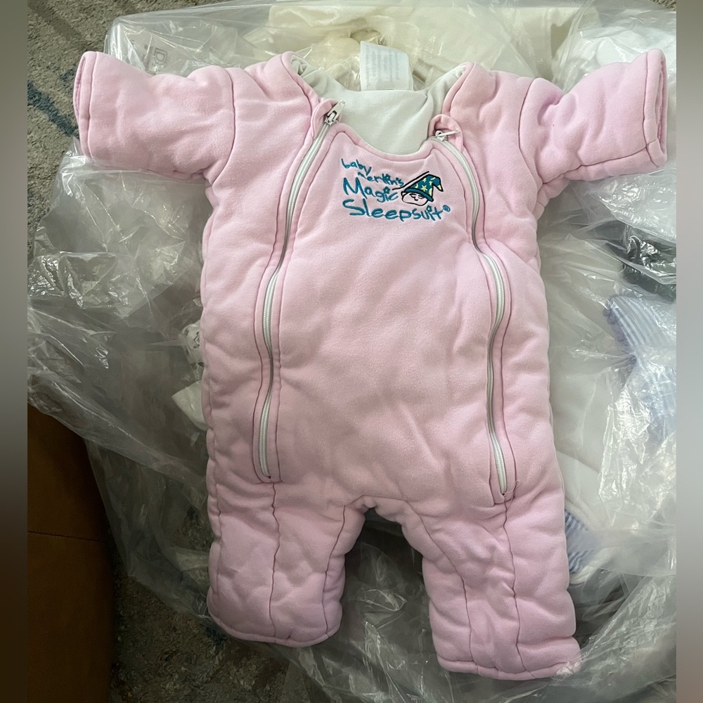 Baby Merlin’s sleep suit